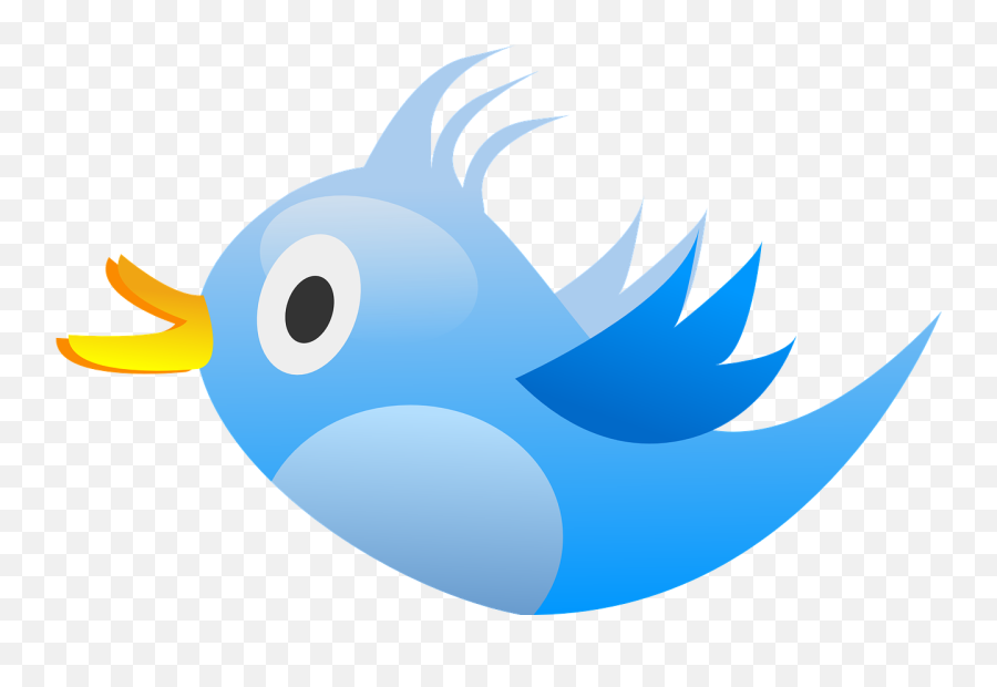 Bird Twitter Blue Social Network - Twitter Clip Art Emoji,Dove Emoji Keyboard