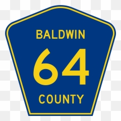 County Highway - Alabama Road Sign Emoji