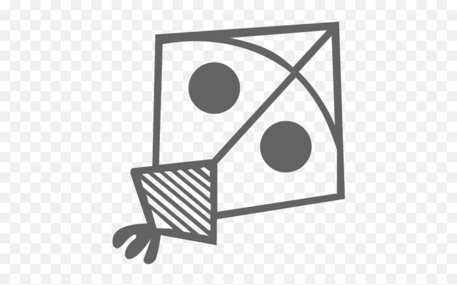 Indian Election Symbol Kite - Outline Kite Clipart Black And White Emoji,Kite Emoji