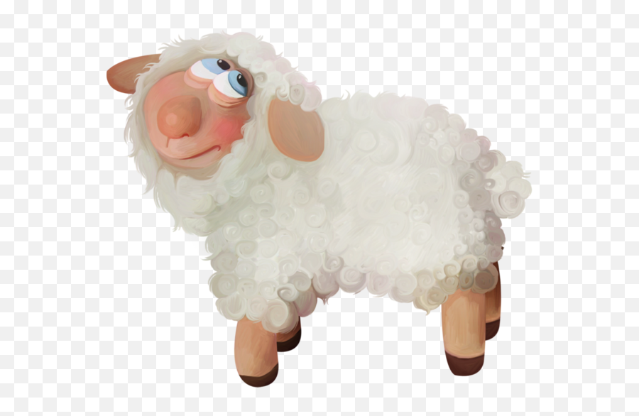 Painted Sheep Cartoon - Cartoon Sheep Png Download 600505 Dibujos De Ovejas Pintadas Emoji,Sheep Emoji