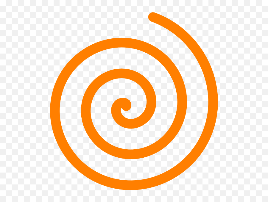 Collection Of Spiral Clipart Free Download Best Spiral - Orange Spiral Clipart Emoji,Spiral Emoji