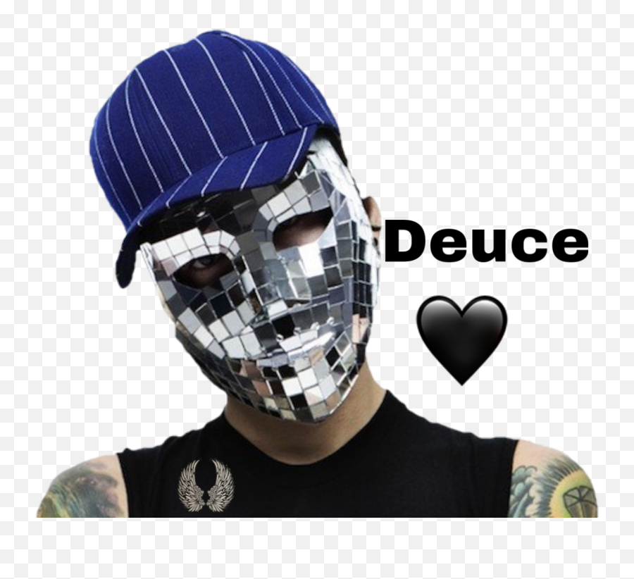 Trending Deuce Stickers - Deuce Hollywood Undead Masks Emoji,Deuces Emoji
