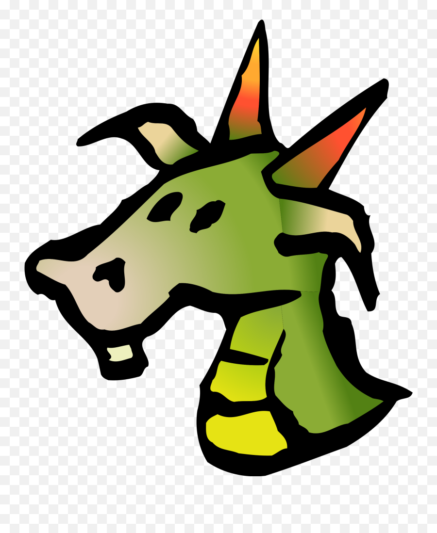 Dragon Clipart Public Domain - Dragon Head Clip Art Emoji,Dragon Face Emoji