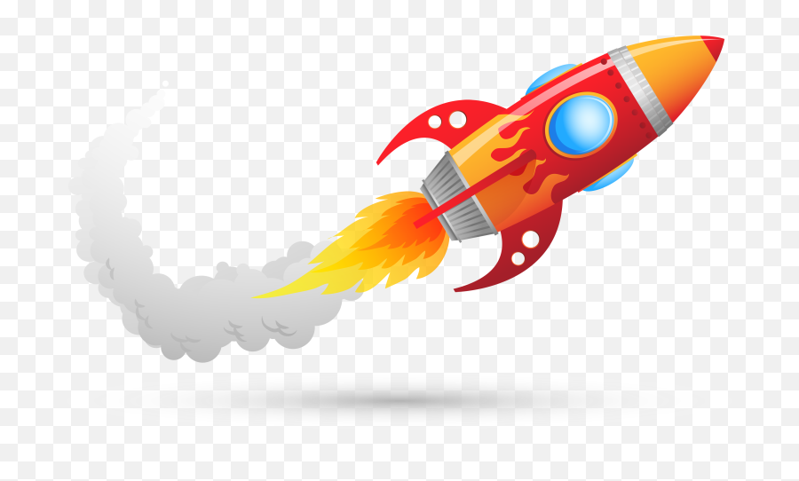 Library Of Rocket Flame Vector Royalty - Rocket Png Emoji,Fire Emoji Vector