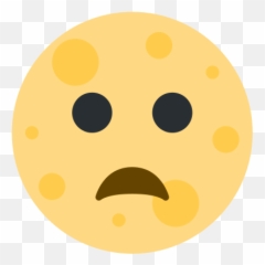 Moon - Circle Emoji