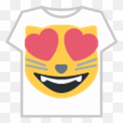 cat in love emoji - Roblox T Shirt Adidas Galaxy