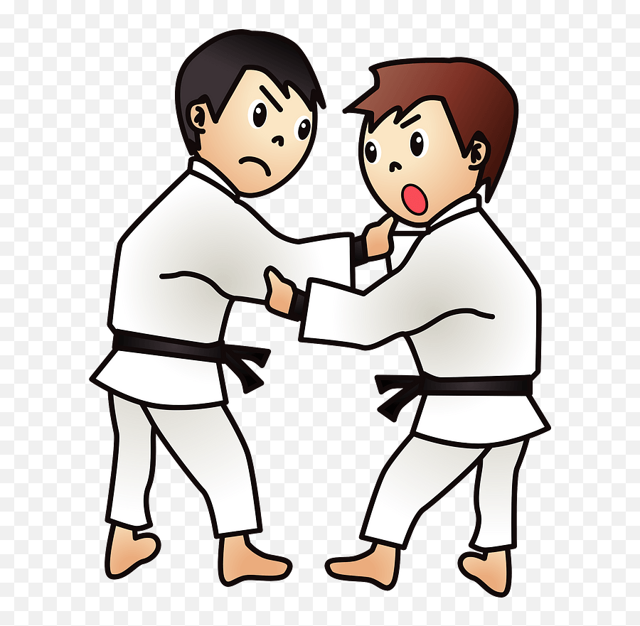 Judo Sports Clipart Free Download Transparent Png Creazilla - Do Judo Clip Art Emoji,Karate Emoji