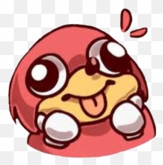 Ugandaknuckles - Cute Ugandan Knuckles Emoji,Blacky Emoticons