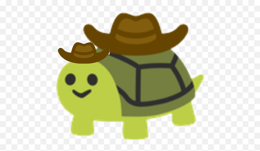 Carlos Suited Up - Google Turtle Emoji,Cowboy Emoji Discord