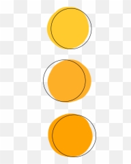 Orange Yellow Circle Circles Sticker - Yellow Aesthetic Stickers Circle Emoji,Yellow Circle Emoji