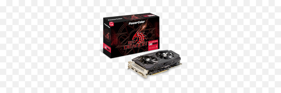 Powercolor Radeon Rx 580 Red Dragon V2 Oc 8gb - Powercolor Axrx 580 8gbd5 Dhdv2 Oc Emoji,Cassette Tape Emoji