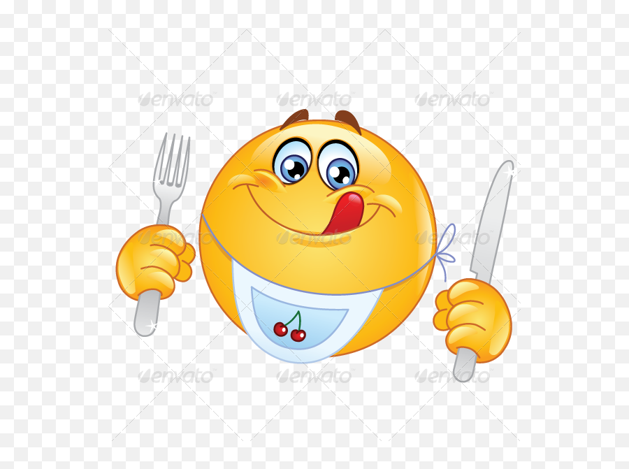 Hungry Clipart Smiley Hungry Smiley - Hungry Emoticon Emoji,Dinner Emoji