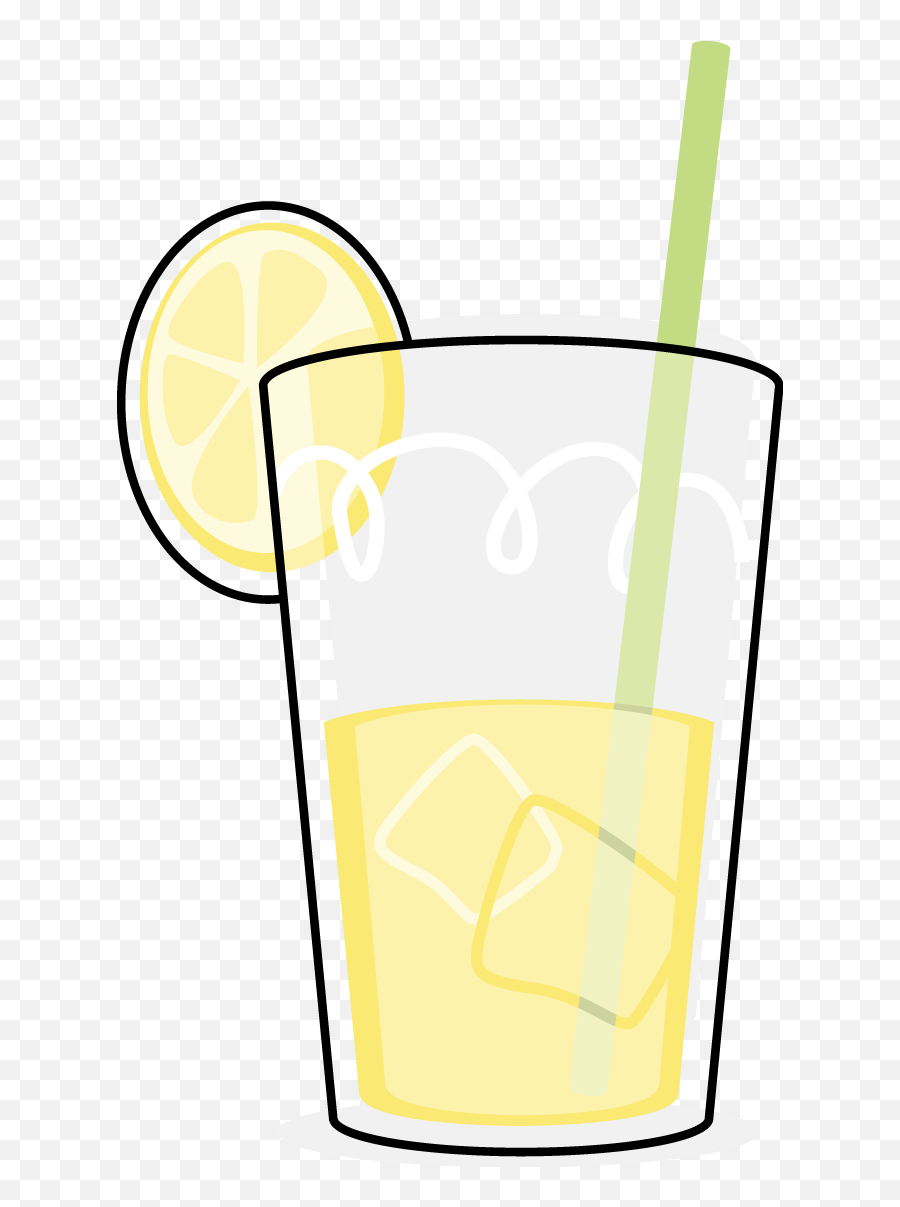 Ice Cube Clipart Glass Clipart - Glass Of Lemonade Clip Art Emoji,Lemonade Emoji