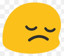 Pensive Face Emoji For Facebook Email Sms - Android