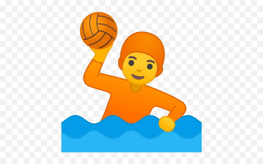 Person Playing Water Polo Emoji - Water Polo Emoji,Nba Player Emojis