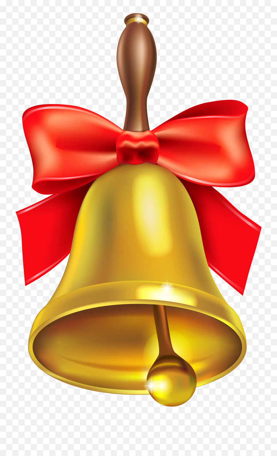 Bell Clipart Png - Christmas Bell Clip Art Emoji,Bell Emoji Png