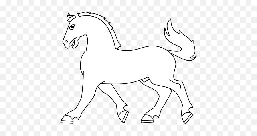 Meuble Héraldique Cheval Passant2 - Cheval Passant Héraldique Emoji,Hand Horse Horse Emoji