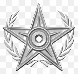 Special Silver Barnstar - Image Png Emoji