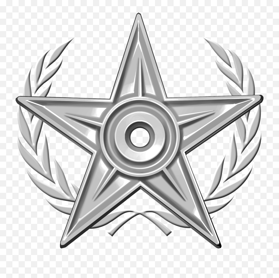 Special Silver Barnstar - Silver Image Png Emoji,Award Emoji