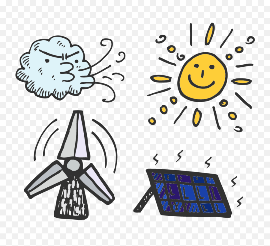 Solar Wind Energy 101 Windsoleil Emoji,Wind Emoticon
