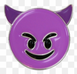 Pin - Cartoon Emoji,Devil Mask Emoji