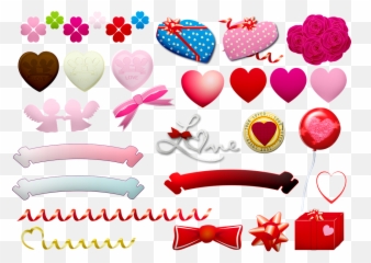 Valentine Clip Art Hearts Candy - Amor Imagenes De San Bonitas Emoji