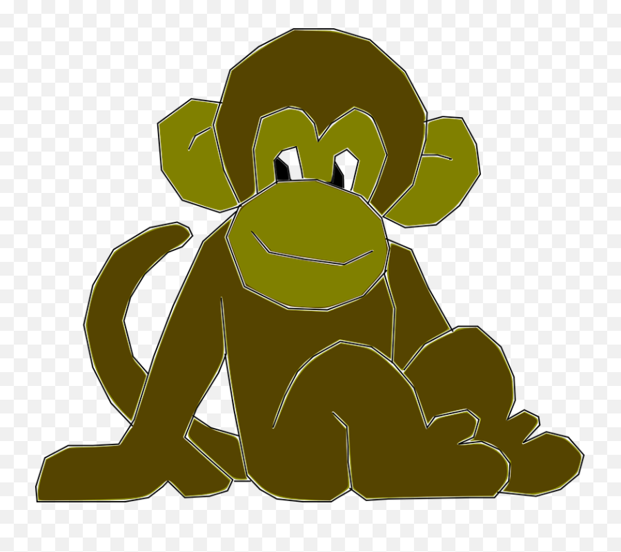 Free Ape Monkey Illustrations - Monkey Emoji,Emoticon Changuito