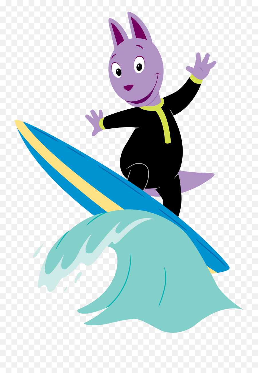 Hands Clipart Surfer Hands Surfer Transparent Free For - Backyardigans Austin Clipart Png Emoji,Surfer Hand Emoji