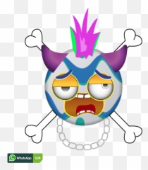 Horror Emoticon Mit Osterei - Whatsapp Emoji