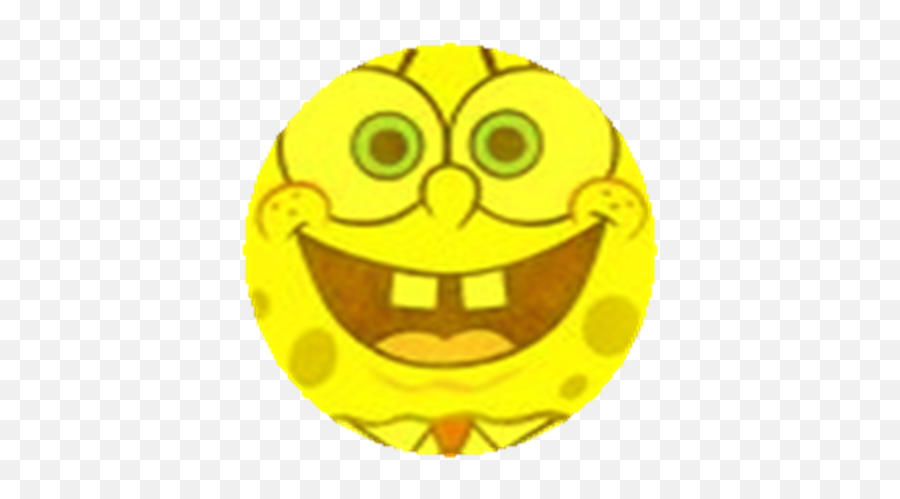 Gold Spongebob - Roblox Spongebob Face Roblox Emoji,Phew Emoticon