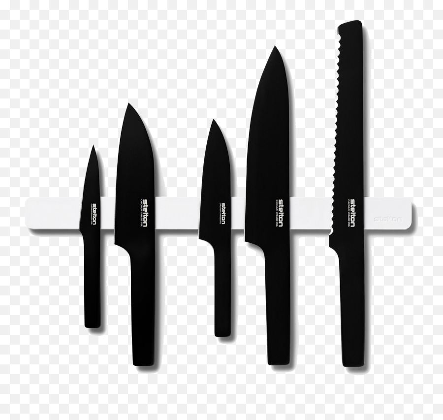 Pure Black Knives - Stelton Pure Black Emoji,Back Man Knife Emoji