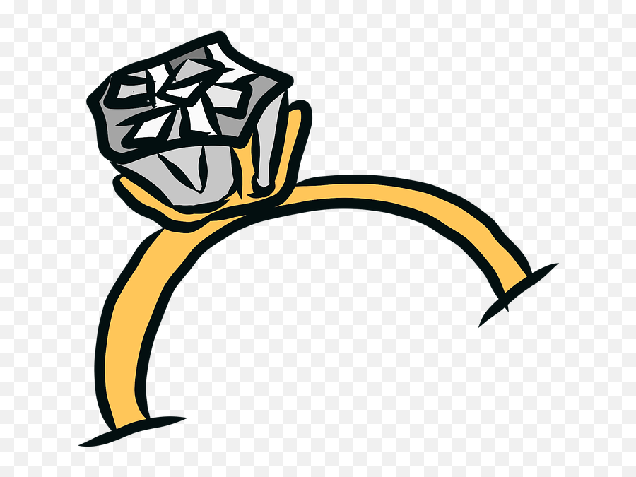 Ring Engagement Bride - Clip Art Emoji,Diamond Ring Emoji