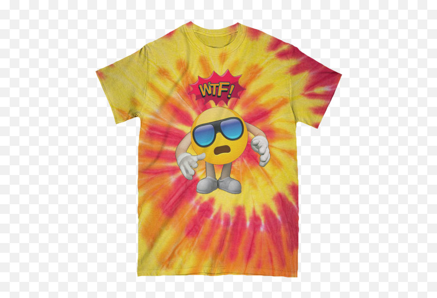 Wtf Emoji Storefrontier - Art,Tie Dye Emoji