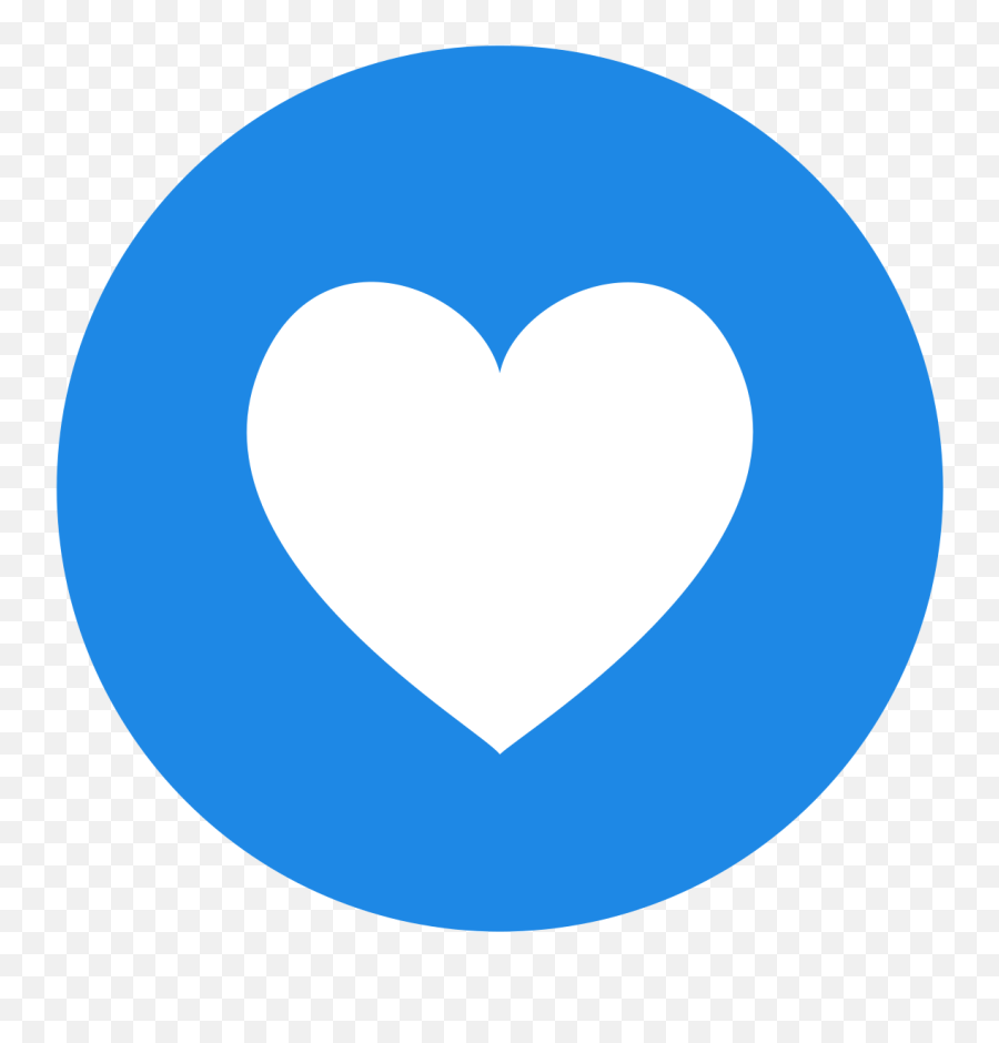 Fileeo Circle Blue White Heartsvg - Wikimedia Commons Download Icon Png Emoji,Heart Emoji White