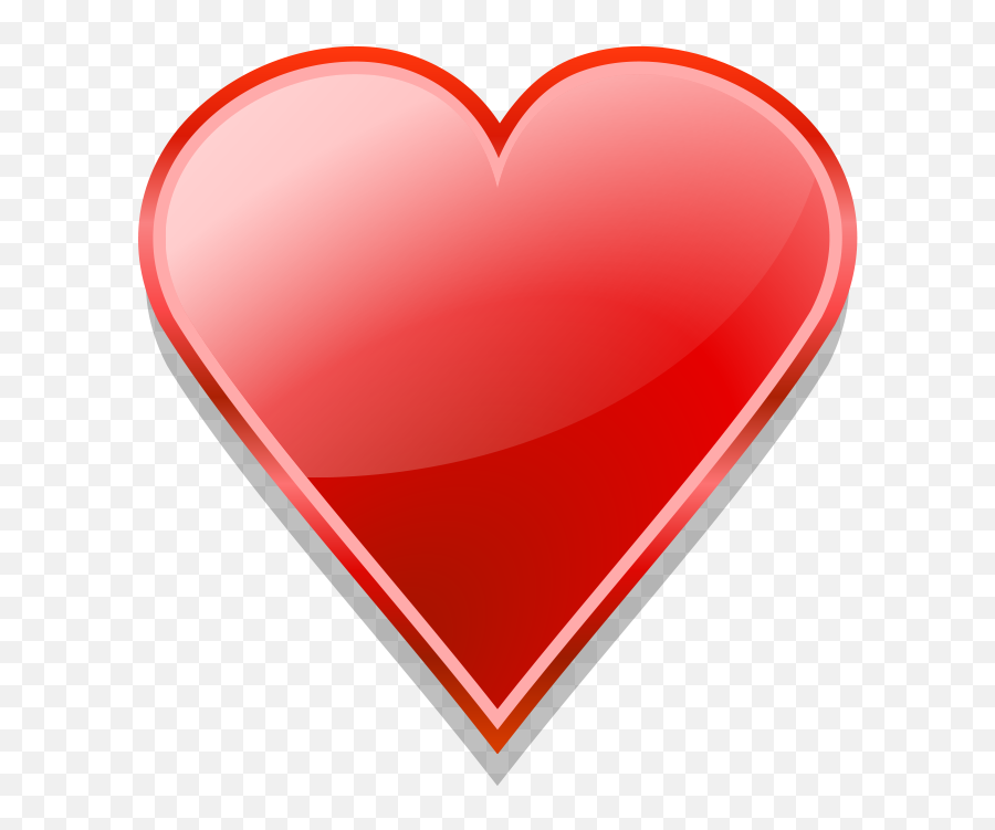 Red Heart Emoji Png Image Transparent Background Image Free - Heart,Heart Emojii