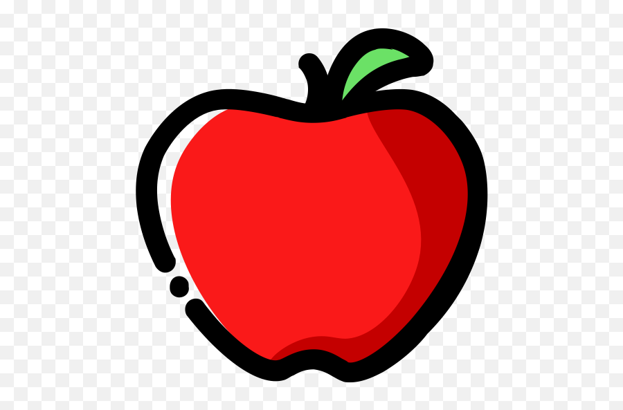 Red Apple Icon At Getdrawings - Clip Art Emoji,Red Apple Emoji