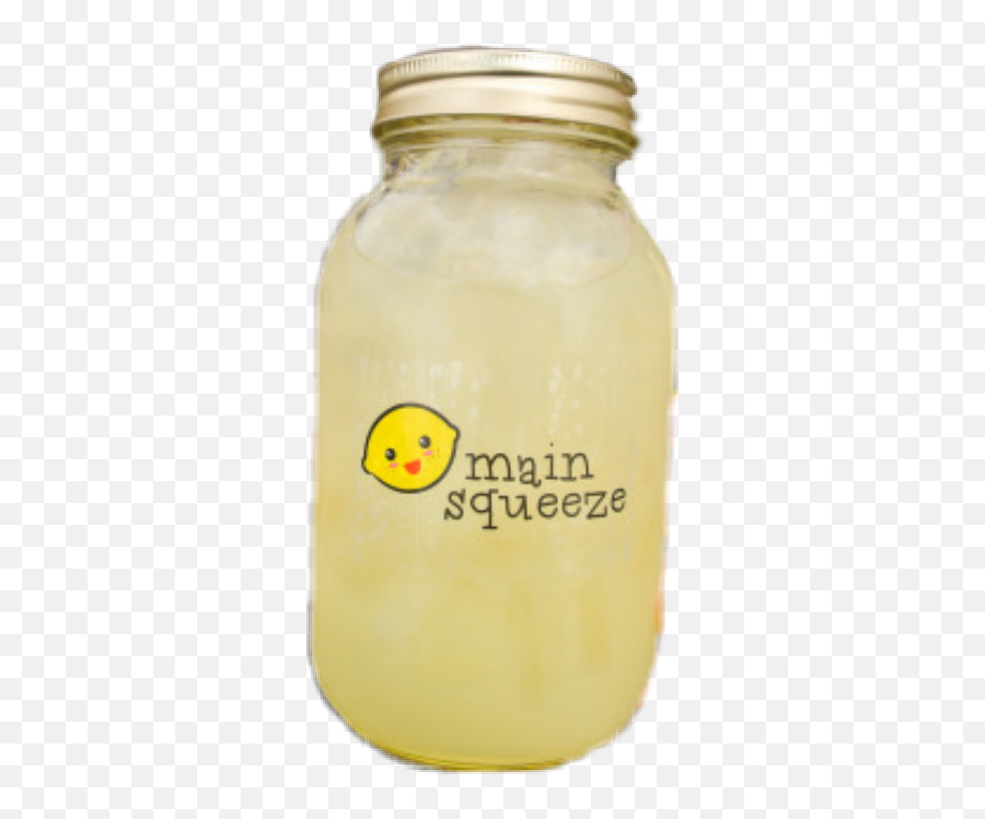 Aesthetic Tumblr Yellow Drink Lemonade - Glass Bottle Emoji,Lemonade Emoji