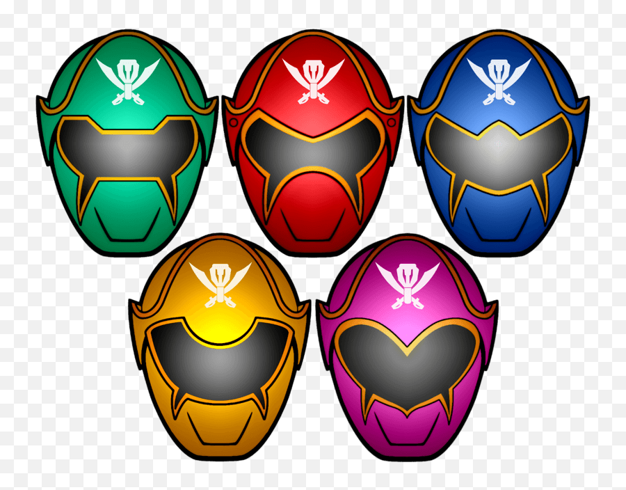 Power Rangers Logo Png Clipart - Power Rangers Face Mask Emoji,Power Rangers Emoji