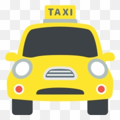 Emojione 1f696 - Mad Taxi Emoji,Car Emoji