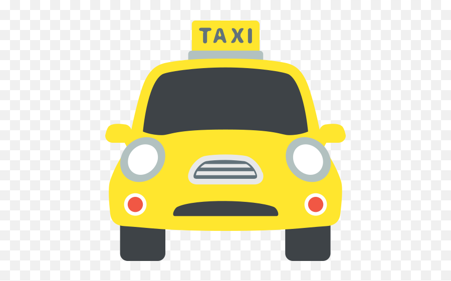 Emojione 1f696 - Mad Taxi Emoji,Car Emoji