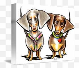 Double - Dachshund Emoji,Wiener Dog Emoji