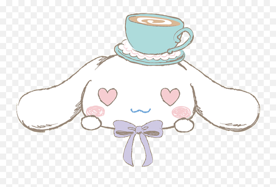 Cinnamonroll Teatime Cute Cup Tea Love Heart Emoji - Illustration,Tea Emoji