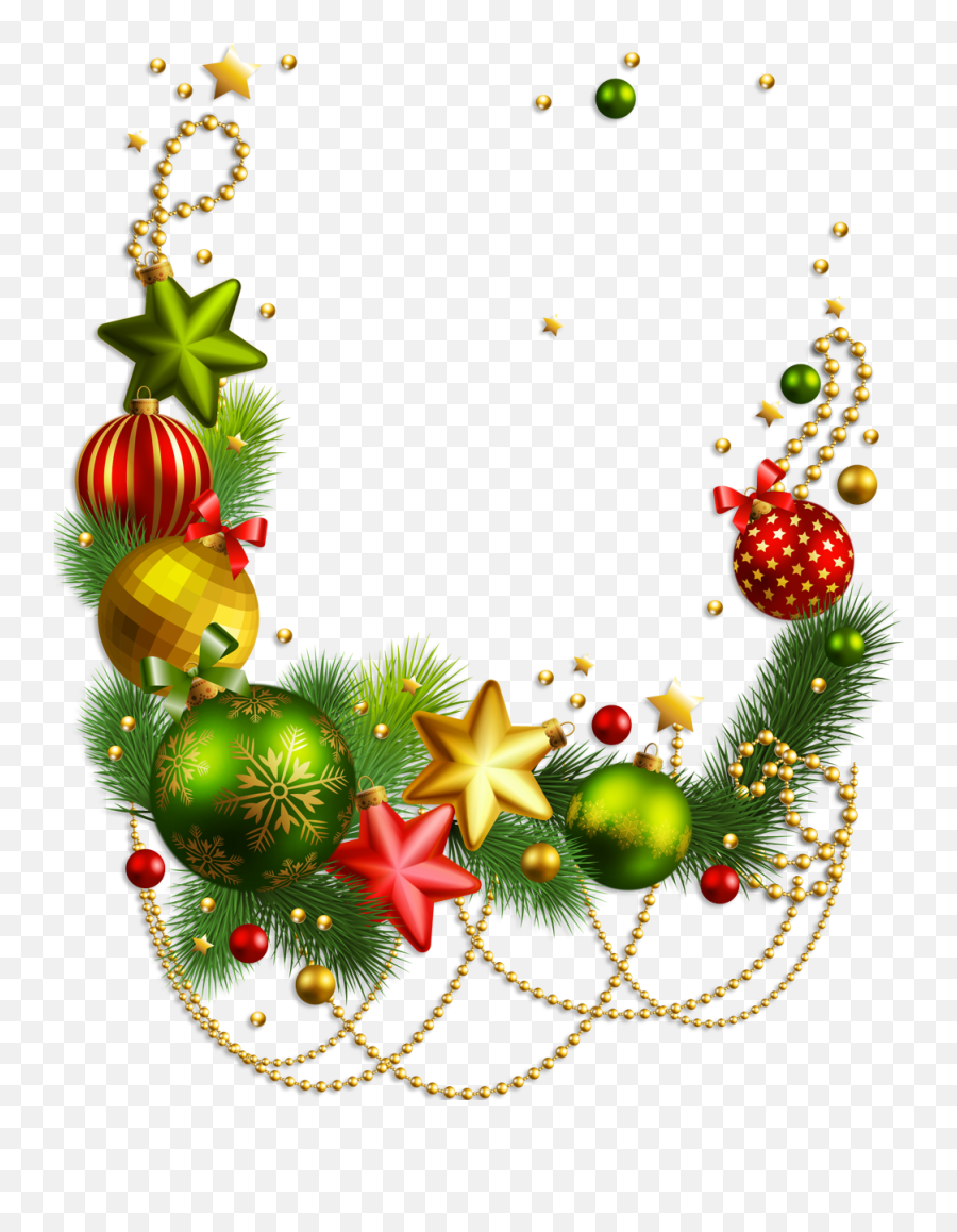 Download Christmas Decorations Png - Merry Christmas My Lovely Family Emoji,Emoji Christmas Decorations