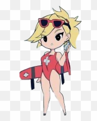 Mercy Overwatchmercy Cute Cutemercy - Overwatch Ana Emoji,Lifeguard Emoji