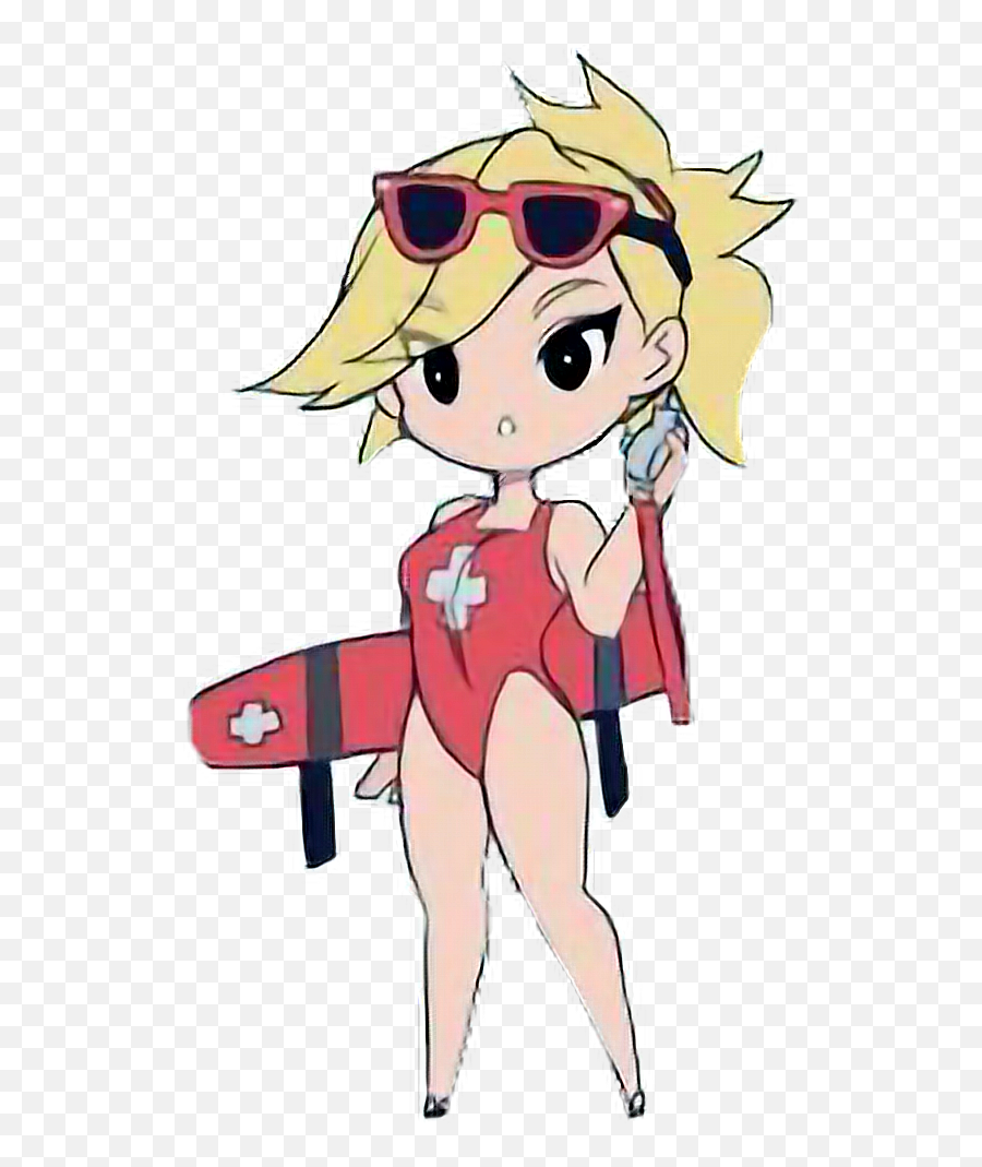 Mercy Overwatchmercy Cute Cutemercy - Overwatch Ana Emoji,Lifeguard Emoji