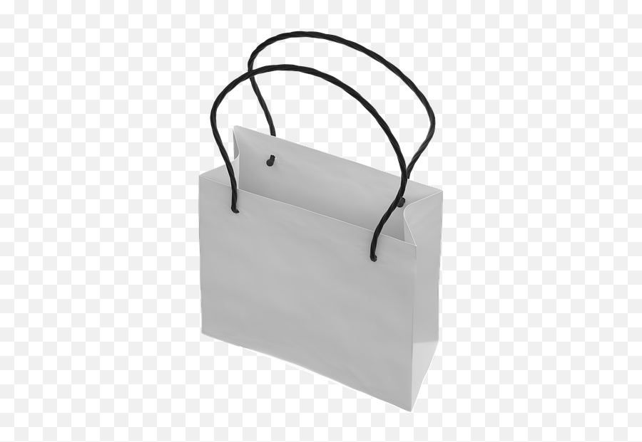Empty Paper Shopping Bag Top - Mail Bag Emoji,Emoji Bags For Sale