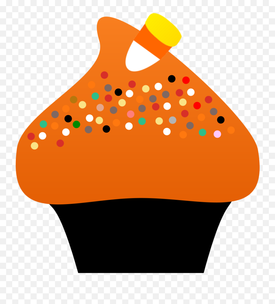 Halloween Candy Corn Clipart Halloweenfunky - Halloween Cupcake Clipart Emoji,Candy Corn Emoji