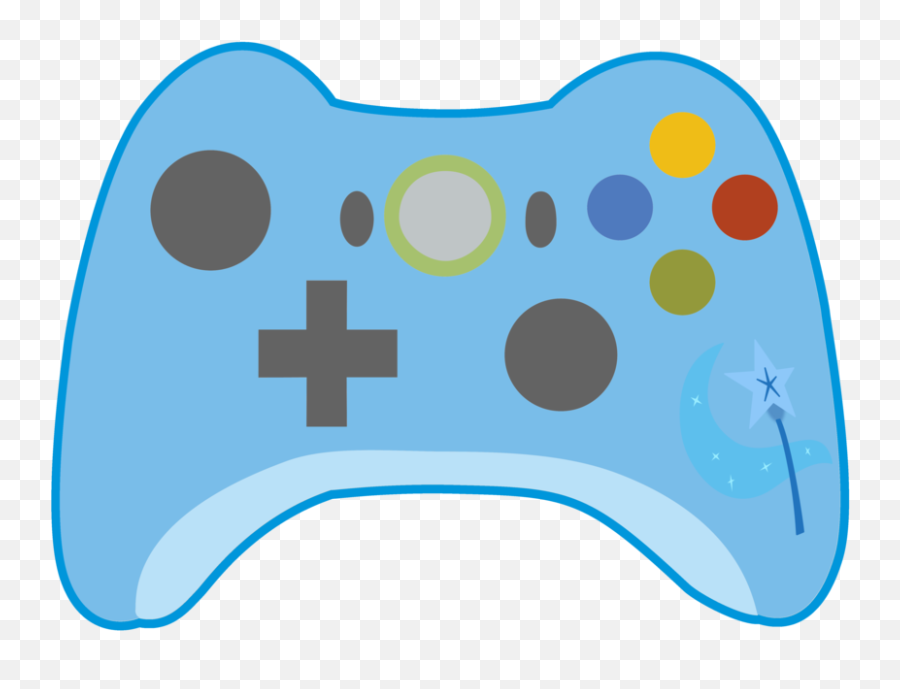Game Clipart Transparent Game - Xbox Controller Cartoon Png Emoji,Gaming Controller Emoji
