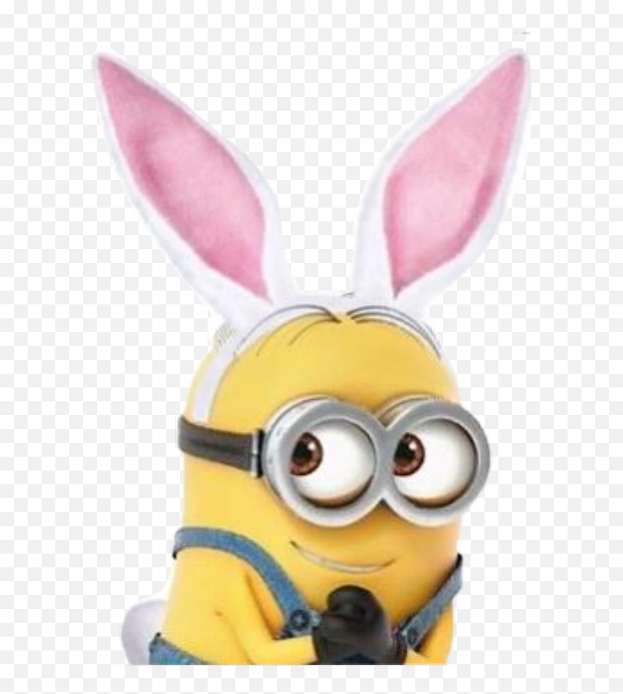 The Newest Easter Bunny Stickers On Picsart - Easter Minion Emoji,Easter Bunny Emoticon