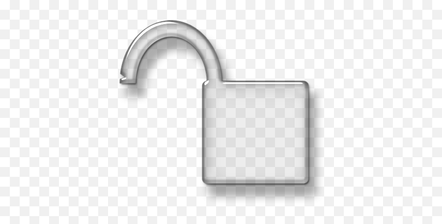 Clip Art Lock - Open Lock No Background Emoji,Open Lock Emoji